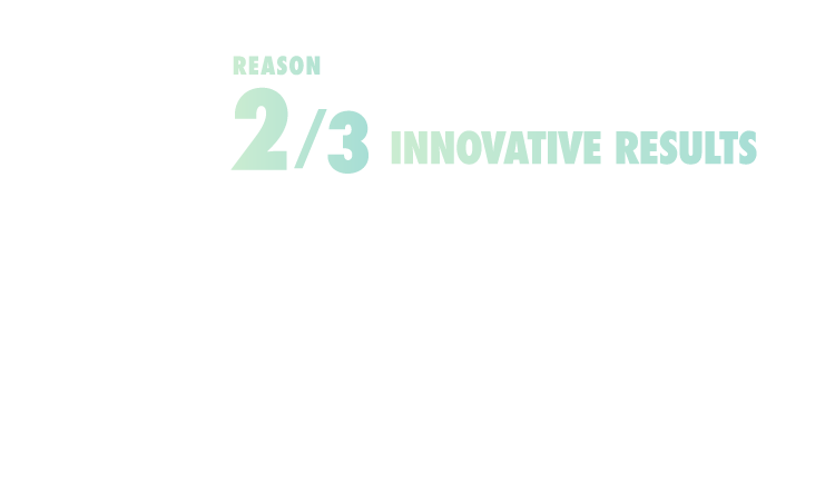日本初導入のWeckMethodで飛躍的な成果を